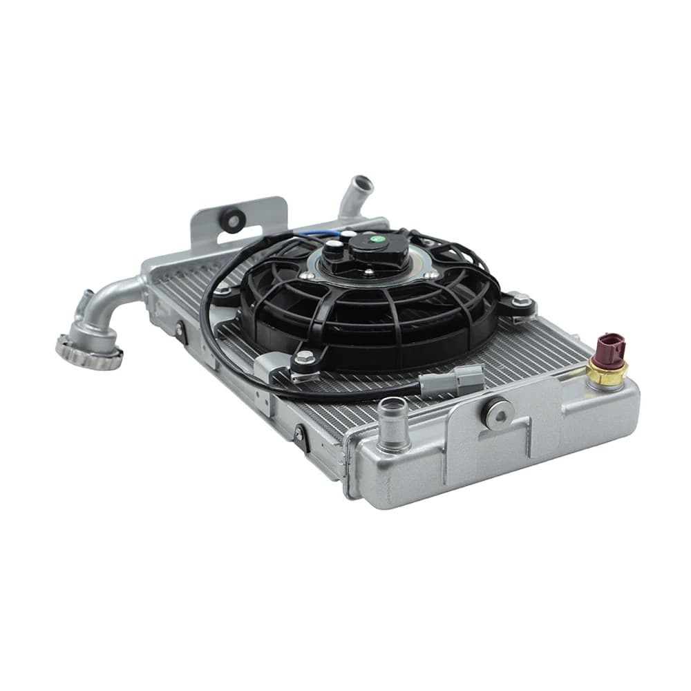 NEW Radiator Cooling Cooler Assy With Electric Fan & Temp Sensor For Buyang Feishen 300 300cc FA-D300 H300 ATV Quad Bike