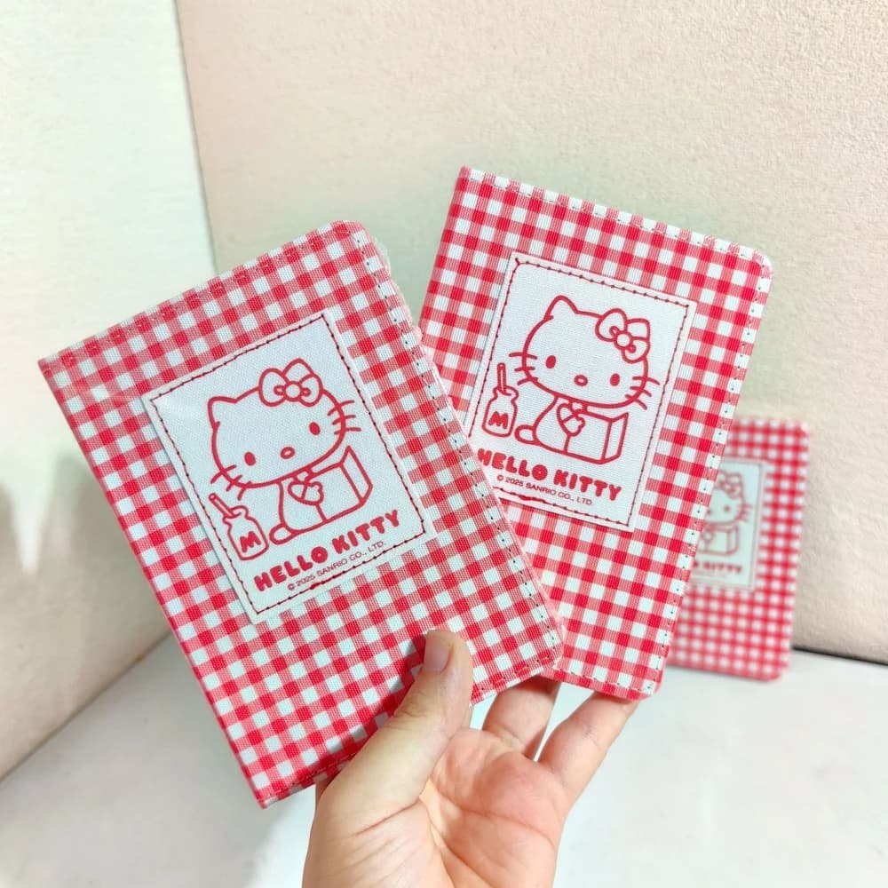 Genuino cartone animato Sanrio Hello Kitty Cat Series Manuale Libro di pagine in tela per donne Ragazze Notebook Forniture per studenti Regali di compleanno