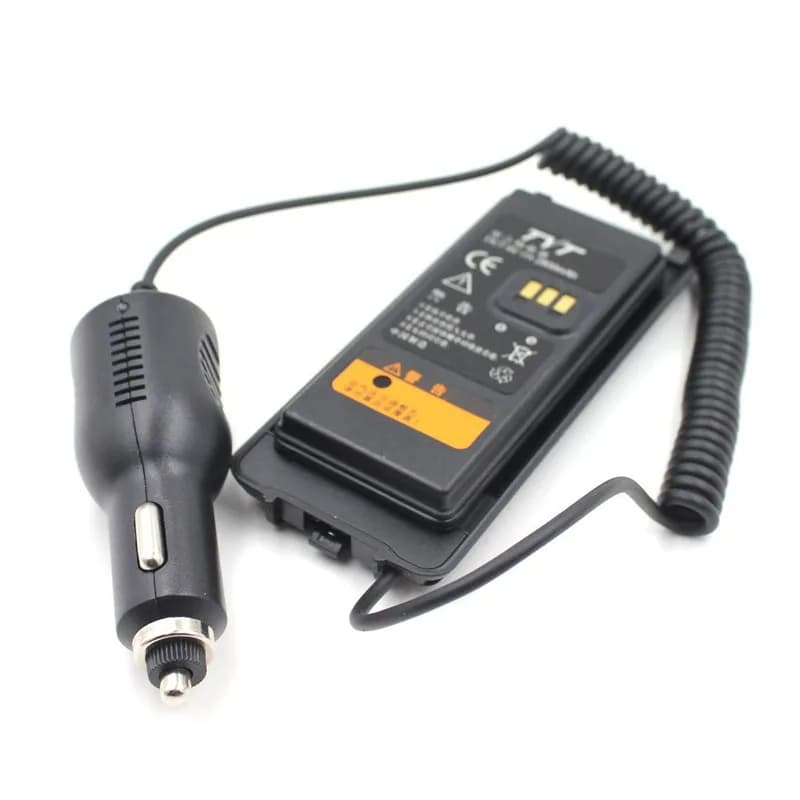 Eliminatore batteria caricabatteria per auto originale MD-398 per ricetrasmettitore HF walkie talkie radioamatori TYT MD398