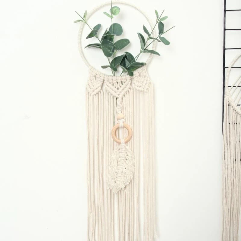 1 PC Handwoven Dream Catcher Tapestry Living Room Bedroom Wall Hanging Bohemian Style Decor Handmade Home Decoration Best Gift