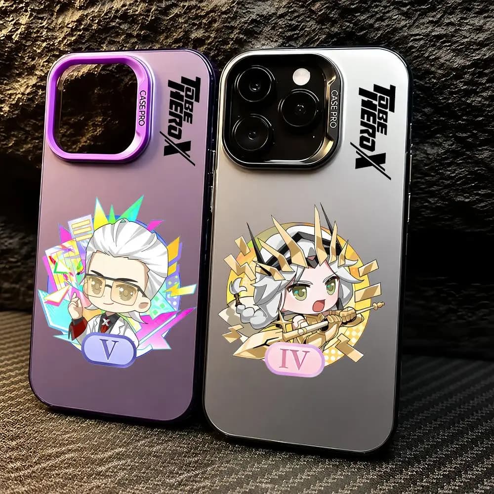 Cover per iPhone To Be Hero X, per iPhone 11/12/13/14/15/16/17 Pro Max, custodia in TPU con gradiente di colore, antiurto