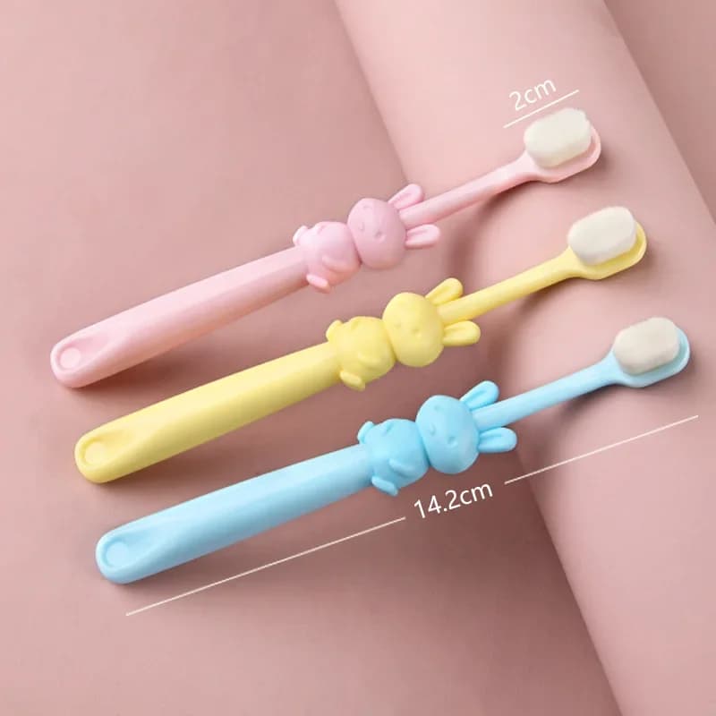 Nice cartoon Soft hair toothbrush Children Cartoon Handle Whitening Oral Dentiers Hygiene Kit Toothbrush Tools for oral health care