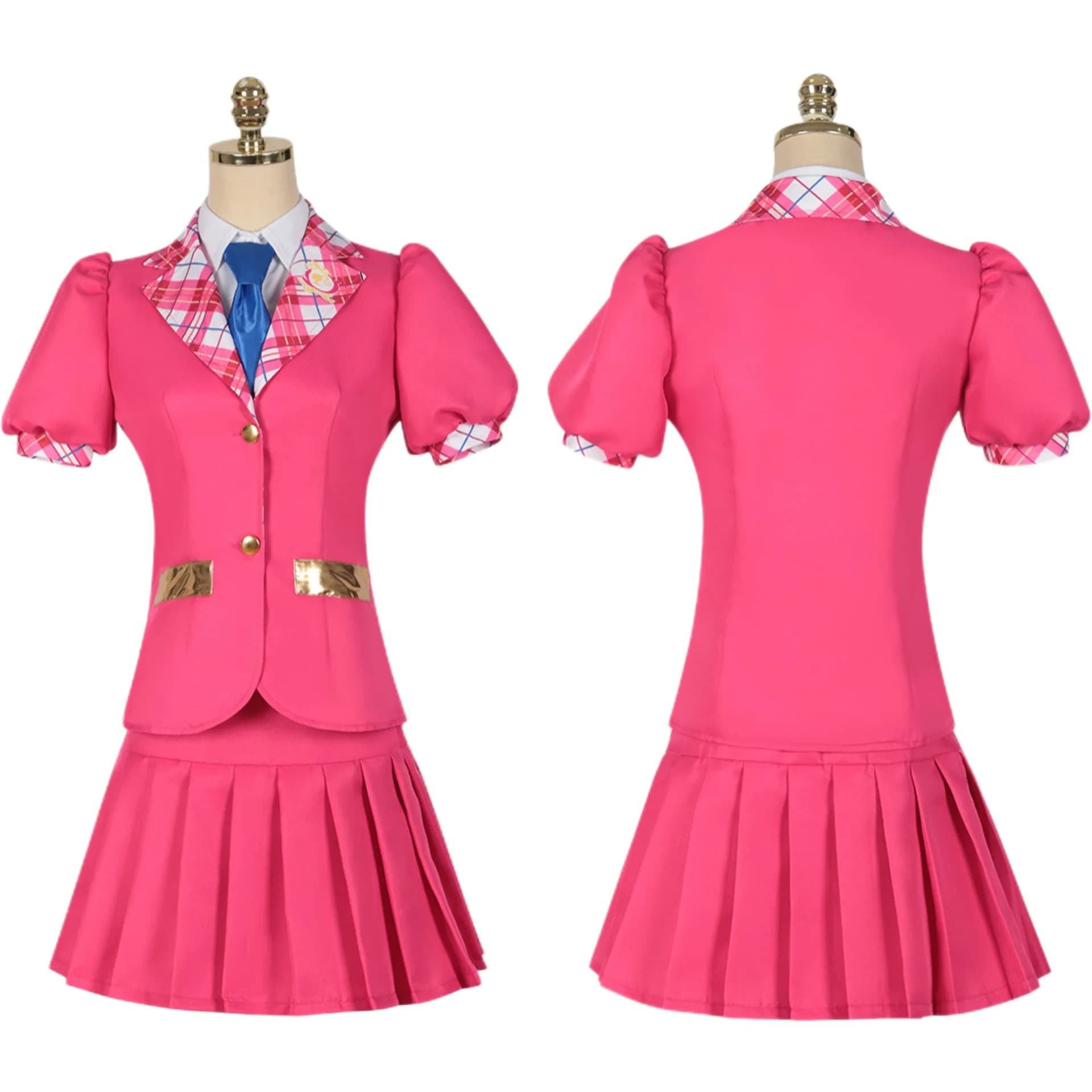 Dransey Princess Academy Costume Cosplay Charm Princess Academy Stesso stile Uniforme scolastica