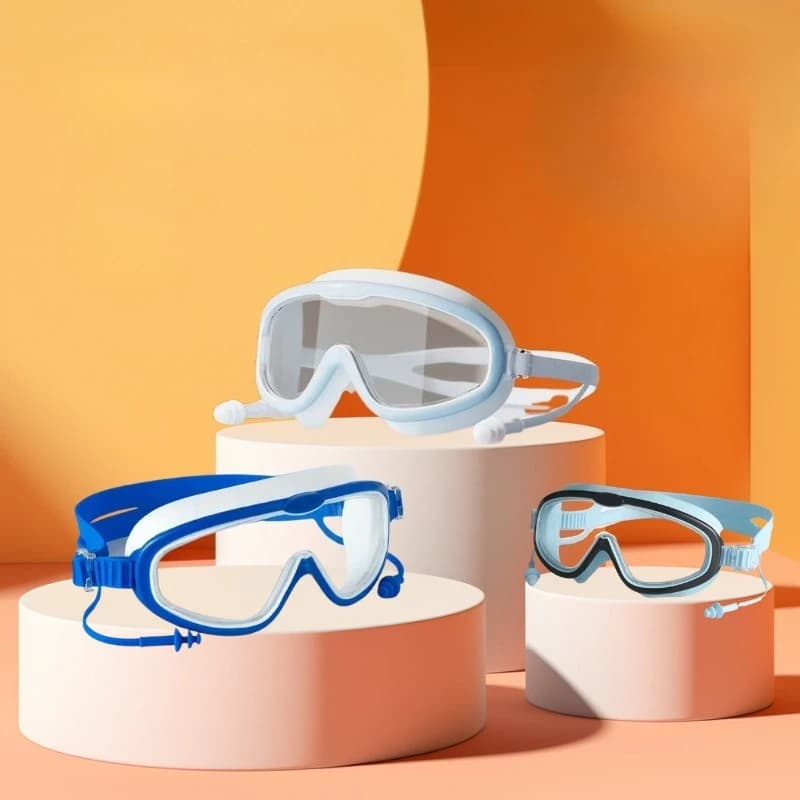 Swimwear with big frame Anti-snatching Swimwear for scuba diving with ear plugs for young adults DROPSHIPPING