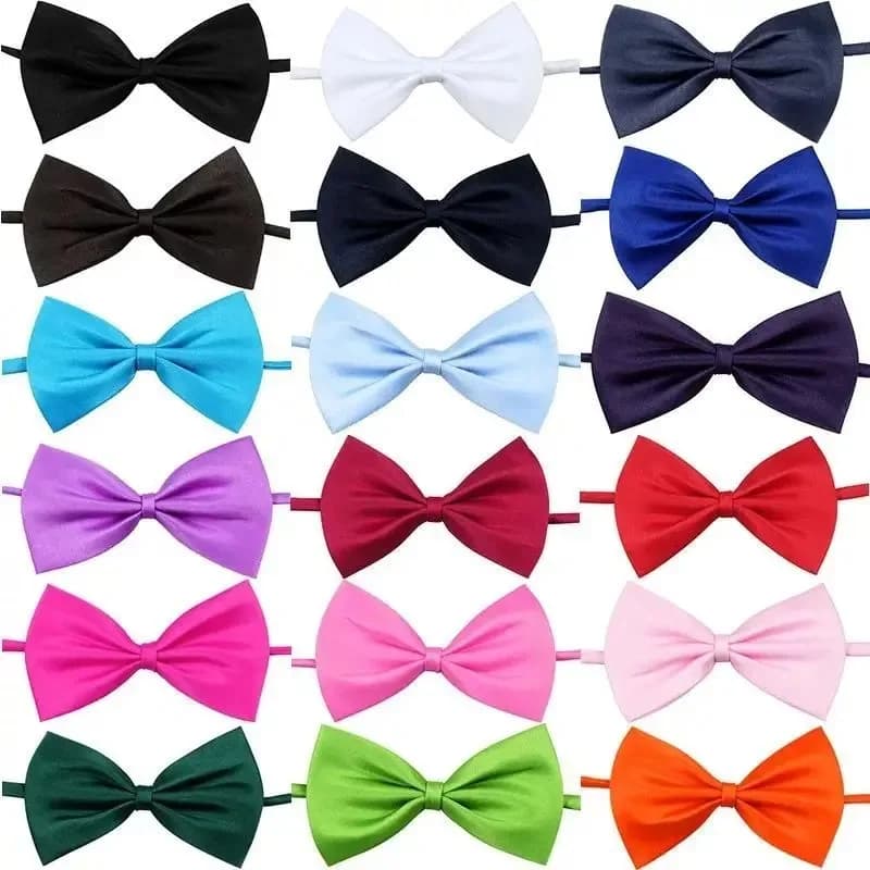 50 - 400 pezzi papillon all'ingrosso bowknot per cani accessori per toelettatura gatti piccoli animali bambini papillon regolabile prodotto per animali domestici