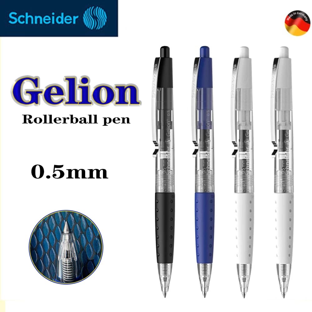 3/6PCS Schneider Penna Gel Gelion + 0.5mm G2 Standard Europeo Forniture Per Ufficio Ritorno A Scuola Anime Carino Forniture di Cancelleria