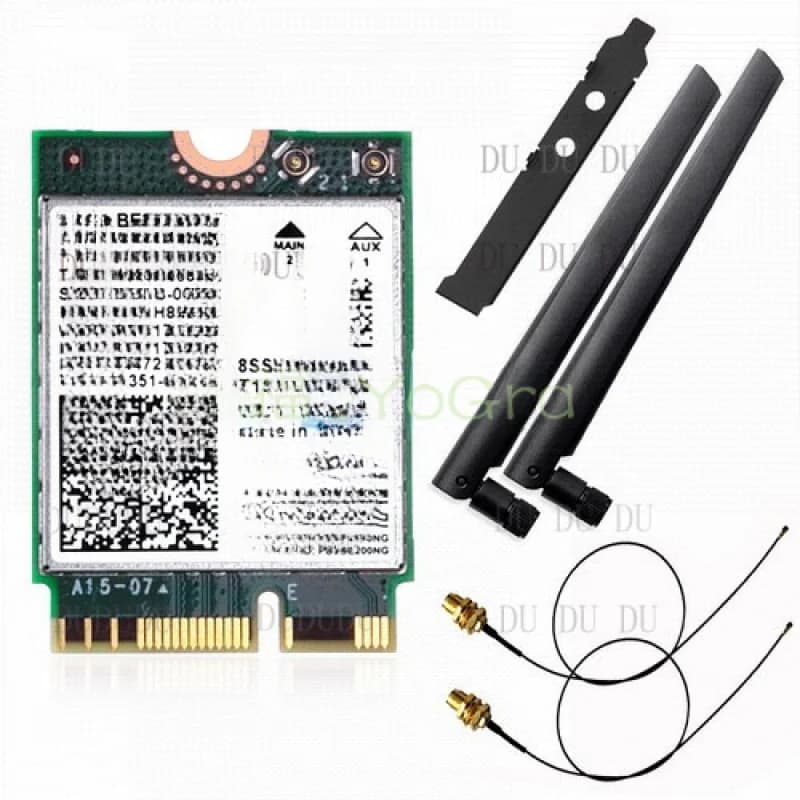 D for NGFF M.2 Wifi Card Tri-band PC wifi Bluetooth 5.4 Intel WiFi 7 BE200 BE200NGW