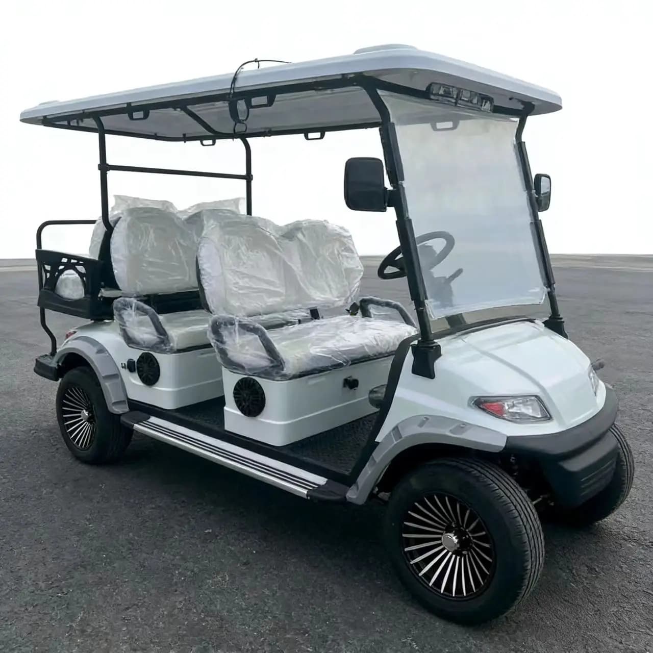 Migliore vendita calda 4WD 48/60/72V Scooter Pannelli solari alimentati 2/4/6 posti 4000W/5000W/7000W Off Road Beach Buggy Golf Cart