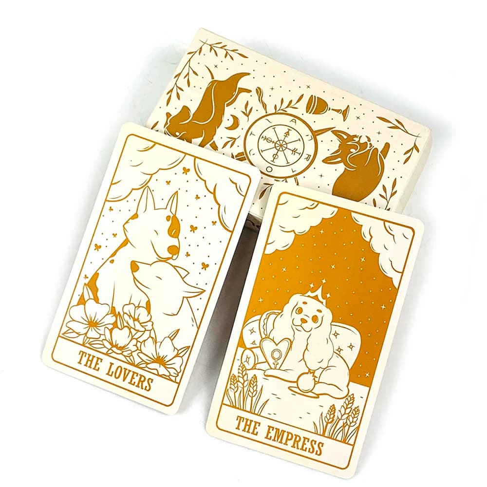 Carte dei Tarocchi: Mazzo da 78 Carte, Edizione Oracolo in Inglese, Visions Divination Edition, Giochi da Tavolo, Gioco di Carte per Riunioni Familiari e Giochi per Feste