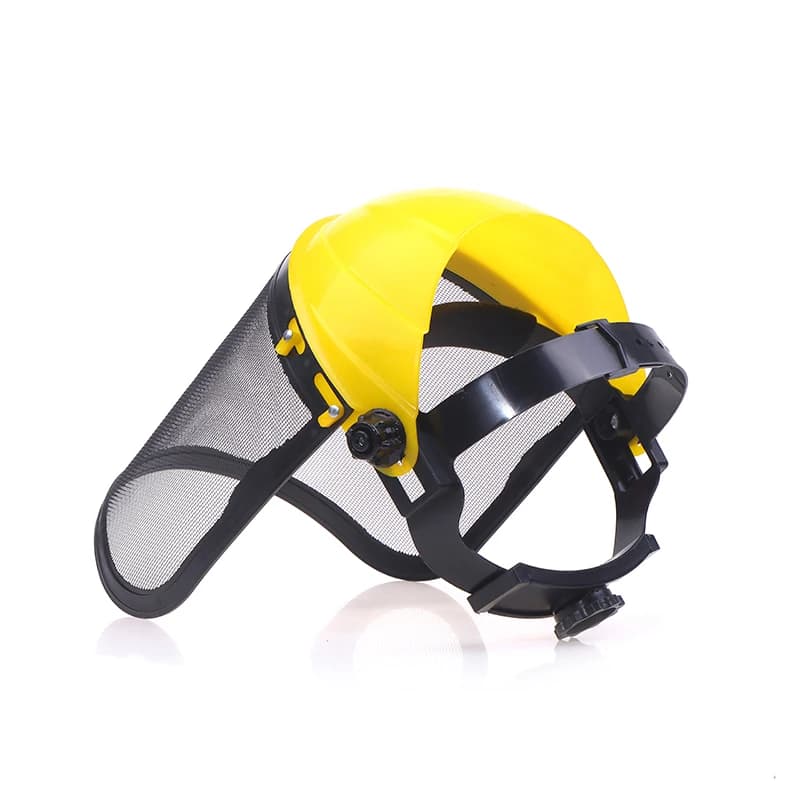 Garden Grass with Full Network Protective Mask Trimmer Safety Helmet for Forest Protector