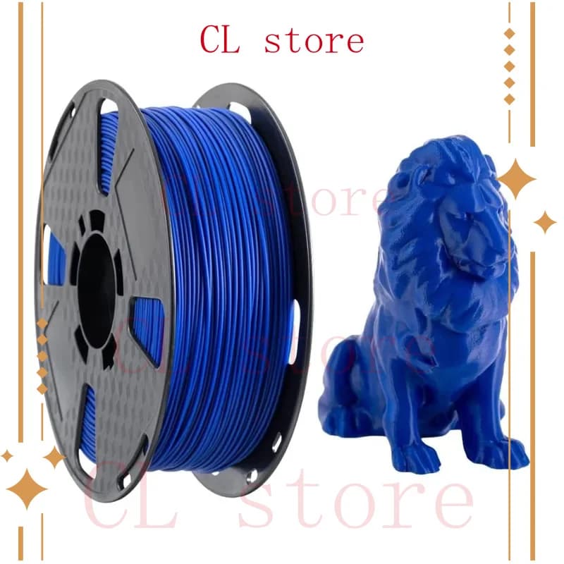 Filament PLA blue navy maximum 1,75 mm 1 kg 3D printer FDM printing material 3D Pro Plus deep dark blue