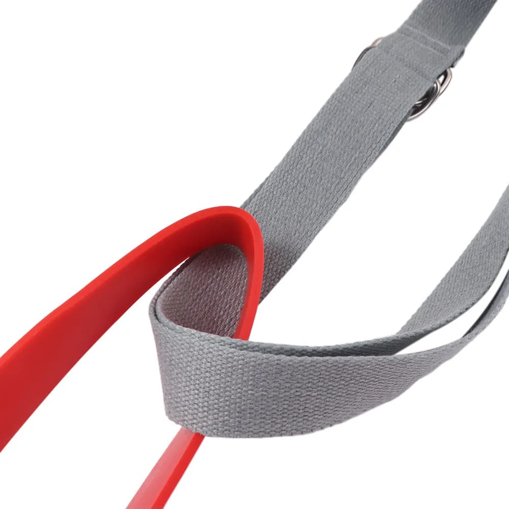 Portable Power Belt with Horizontal Bar, Adjustable Strap for Home, Suspended Resistance Bands, Support Belt, Training Help Belt