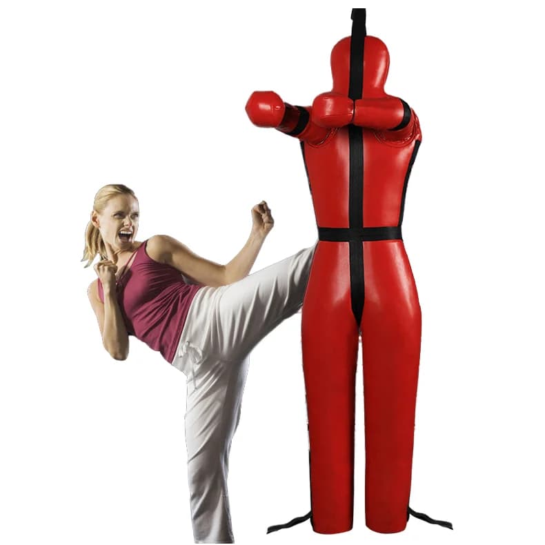 2026 Safety Features Body Fitness Boxing Equipment Standing Punching Bag for Training and Exercisepromote sales