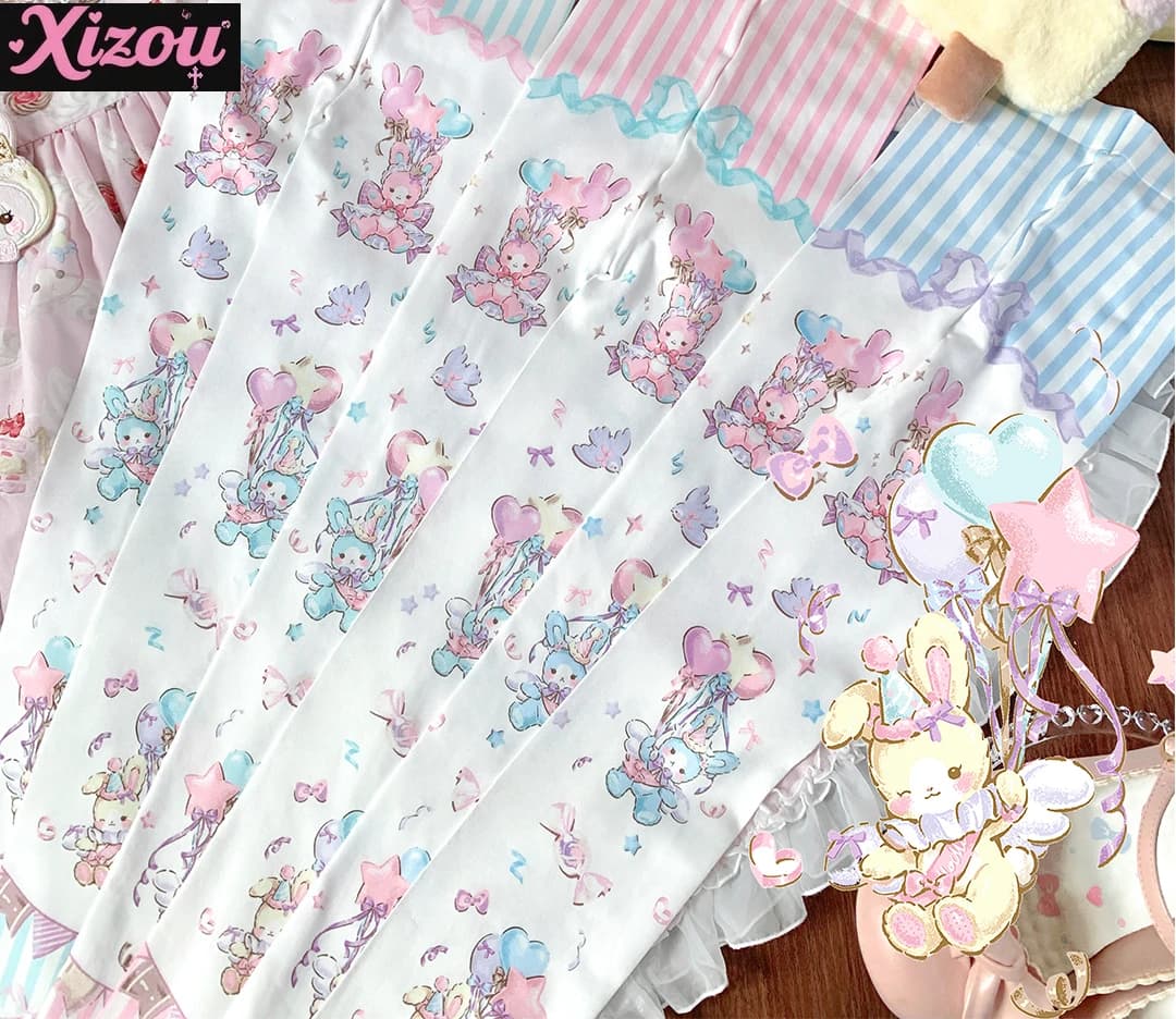 Kawaii 2025 Autunno Nuovo Giapponese Dolce Taglio Lolita Stampa Calzini di Animazione Morbido Ragazza Carina Bellezza Velluto Lo Collant per Le Donne