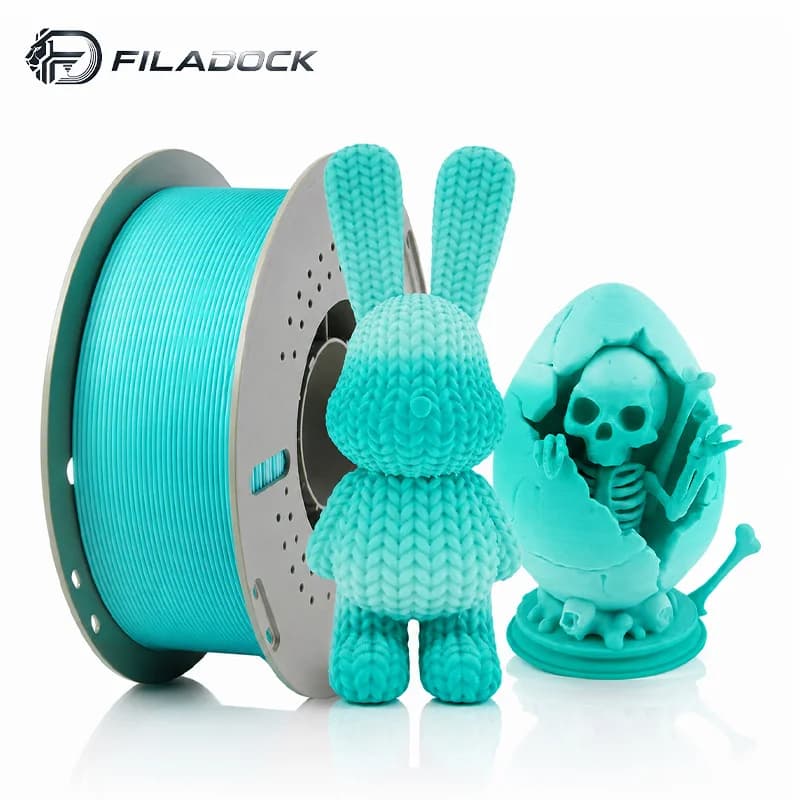 Matte Rainbow PLA+ 3D Printer Filament 1.75mm, Multi-Color Gradient PLA Plus Filament, Smooth Printing, High Toughness, Premium