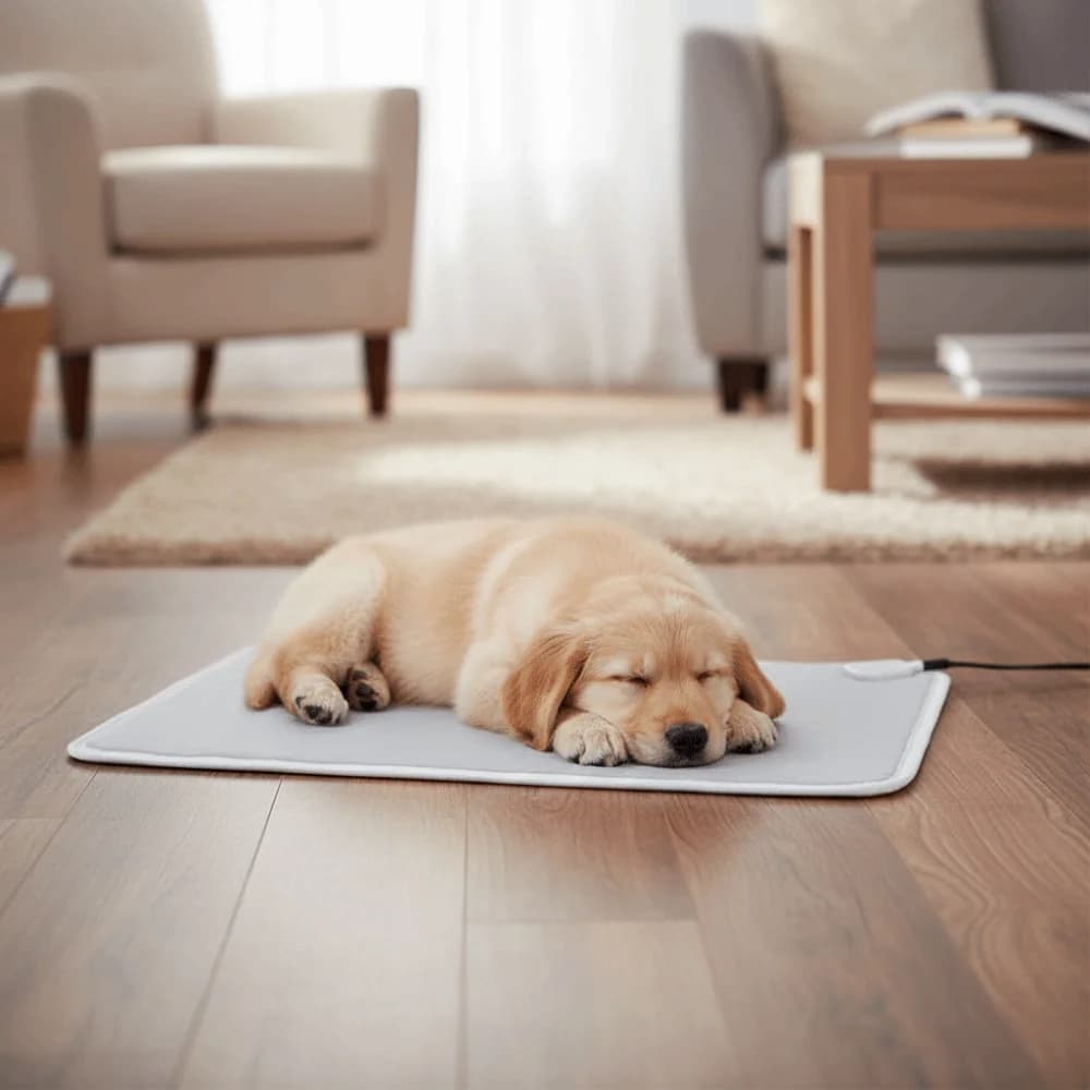 Bite Proof Pet Electric Blanket Waterproof Thermostat Control Cat Heating Pad Anti-scratch Cozy Pet Heating Mat Winter