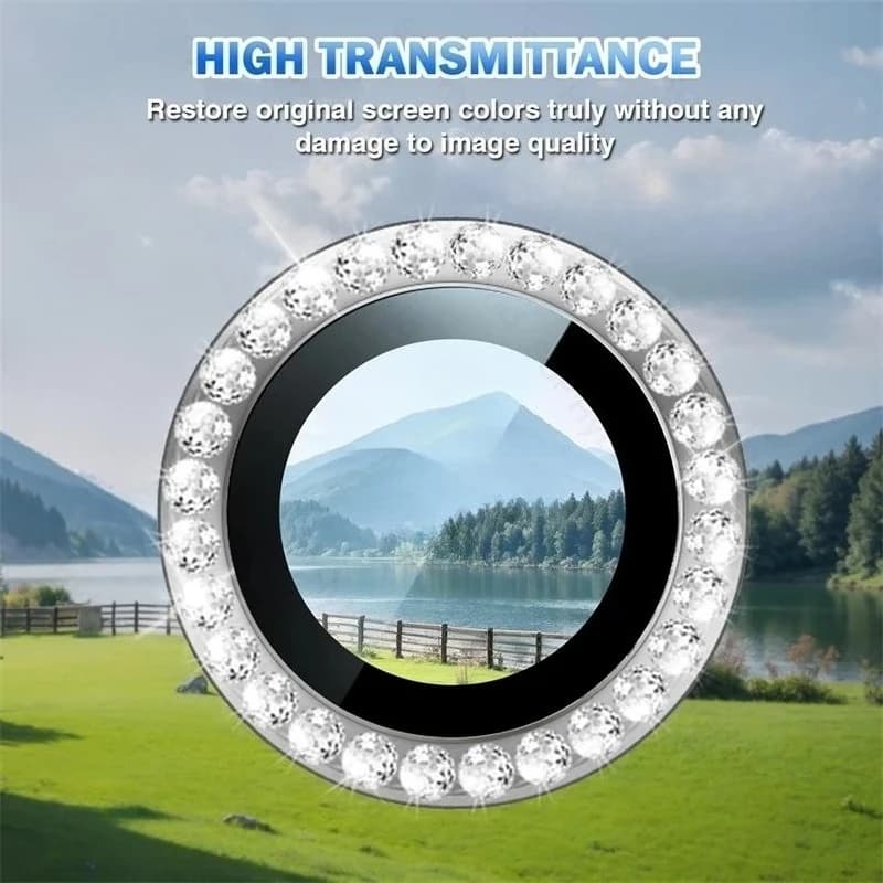 Protezione per Fotocamera in Lega di Diamante per Samsung Galaxy S26 Ultra S 26 Plus S26Ultra 5G, Vetro Temperato Cristallino 9H