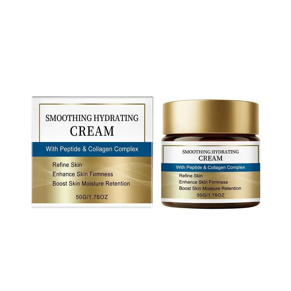 Crema Idratante al Collagene Peptidico, Nutriente e Rassodante, Migliora la Texture della Pelle, Cura della Bellezza, Trattamento Viso