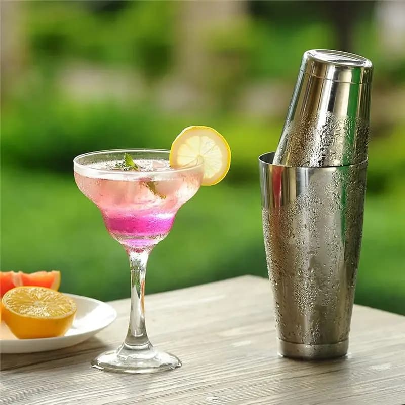 Shaker per Cocktail ABFW, Shaker da Bar per Barman, con Peso 28Oz e Senza Peso 18Oz, in Acciaio Inossidabile per Bartending