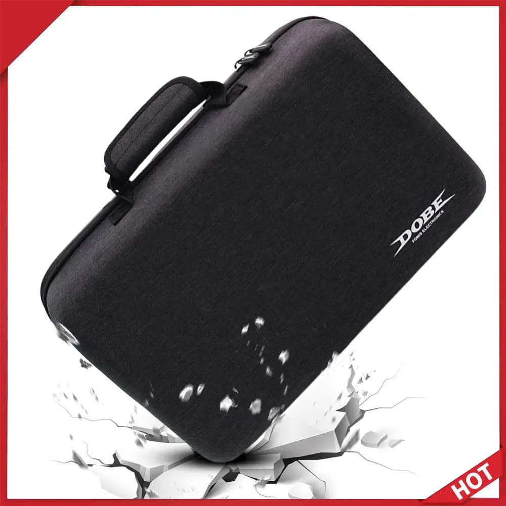 Custodia Rigida Protettiva da Viaggio Antiurto per PS5 Slim, Borsa da Trasporto per Accessori di Gioco Playstation 5 Slim