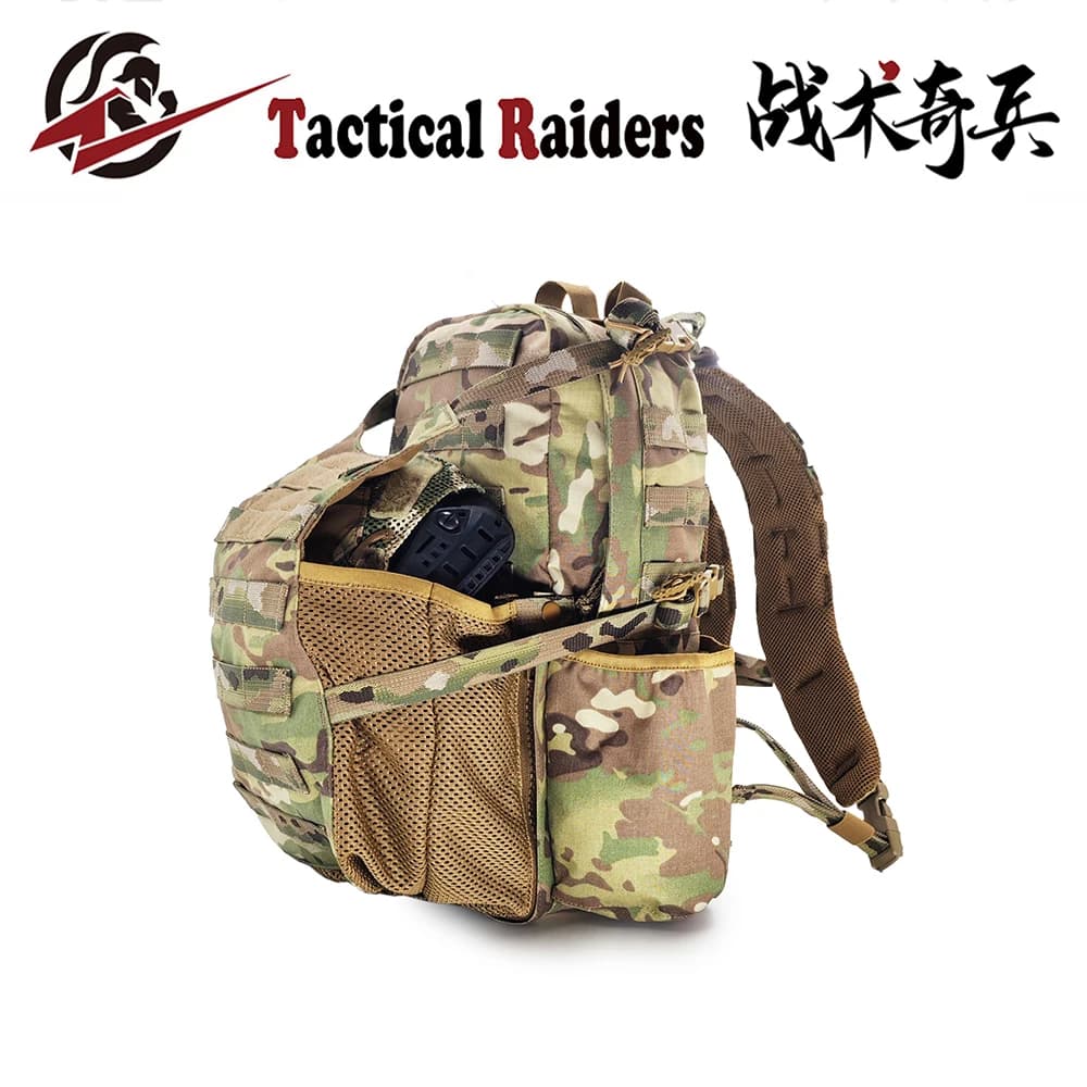 500D nylon tactical backpack and helmet bag Moisturizing backpack Hunting backpack Outdoor equipment