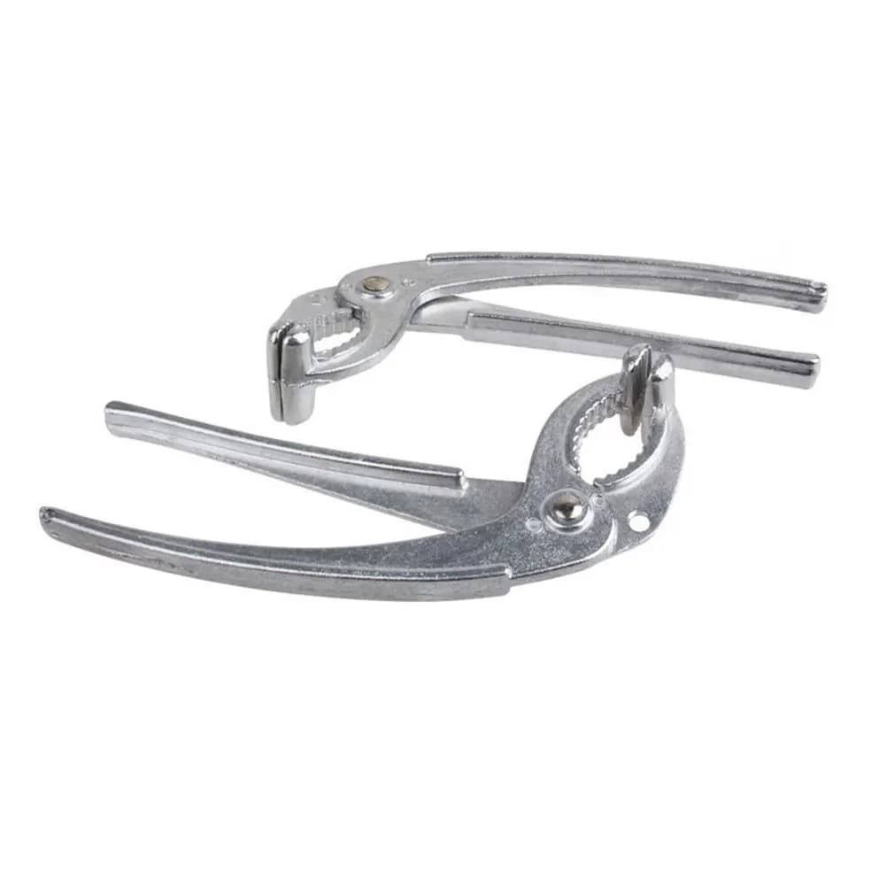 2Pcs Anti Slip Stainless Steel Bowl Clip Plate Clamp for Electric Cooker Stone Pot Pizza Tray Hot Dish Handling Kitchen