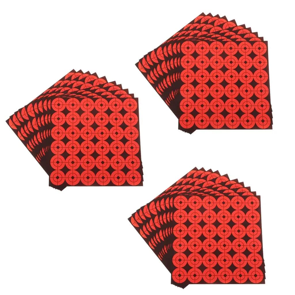 Shooting Paper Target 2.5cm High Visibility Training Sticker Archery Paper Targets for Shooting Range