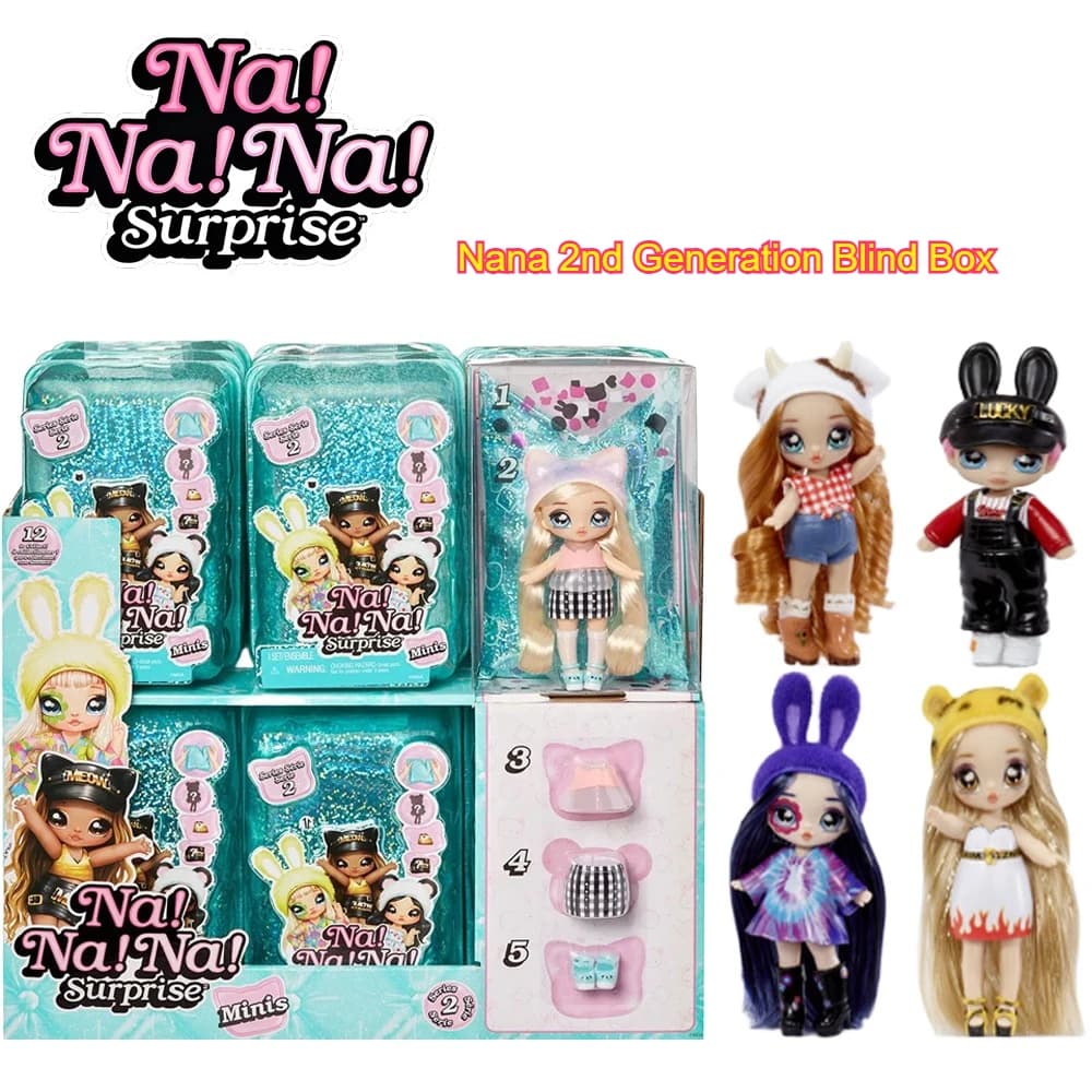 Na Surprise Minis Series Fashion Doll - Surprise Pack with Toys and Dresses for Dolls, Blind Box Surprise