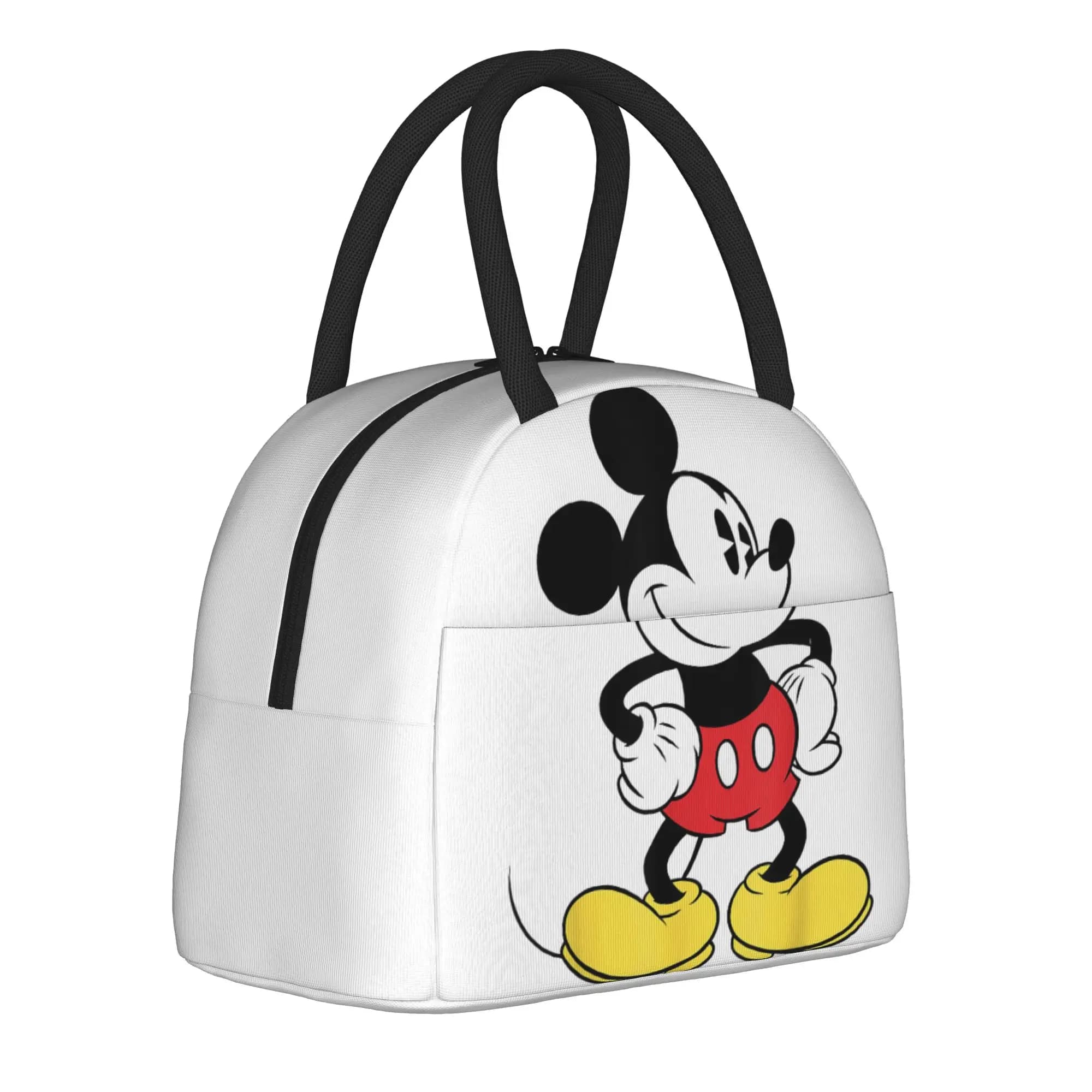Borsa Termica per Pranzo di Topolino, Contenitore per Alimenti Riutilizzabile, Borsa Frigo Impermeabile per Scuola e Viaggi