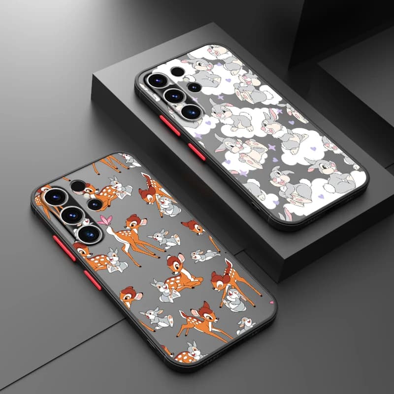 Funda Cover per telefono per Samsung Galaxy S26 S22 S25 Ultra S23 FE S21 S20 S24 Plus Note 20 10+ Disney Thumper Bambi