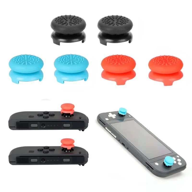 Copertura della custodia per joystick con cappuccio per impugnatura extra alta migliorata per Switch Oled NS Lite Joy-Con Gamepad Controller Thumbstick
