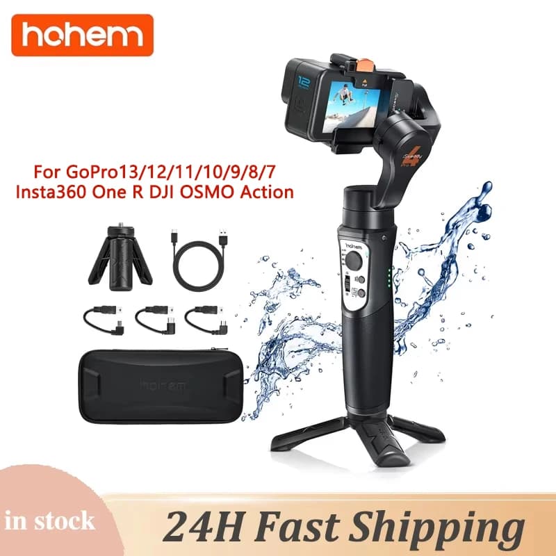 Stabilizzatore cardanico Hohem iSteady Pro 4 per GoPro 11 12 13 Action Camera Gimbal portatile a 3 assi Gopro Hero 10 9 8 7 6Osmo Action