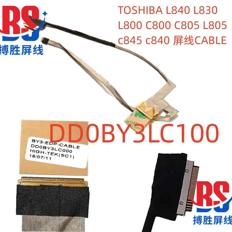 Cavo per schermo Toshiba L840 L830 L800 C800 C805 L805 C805D c845 c840