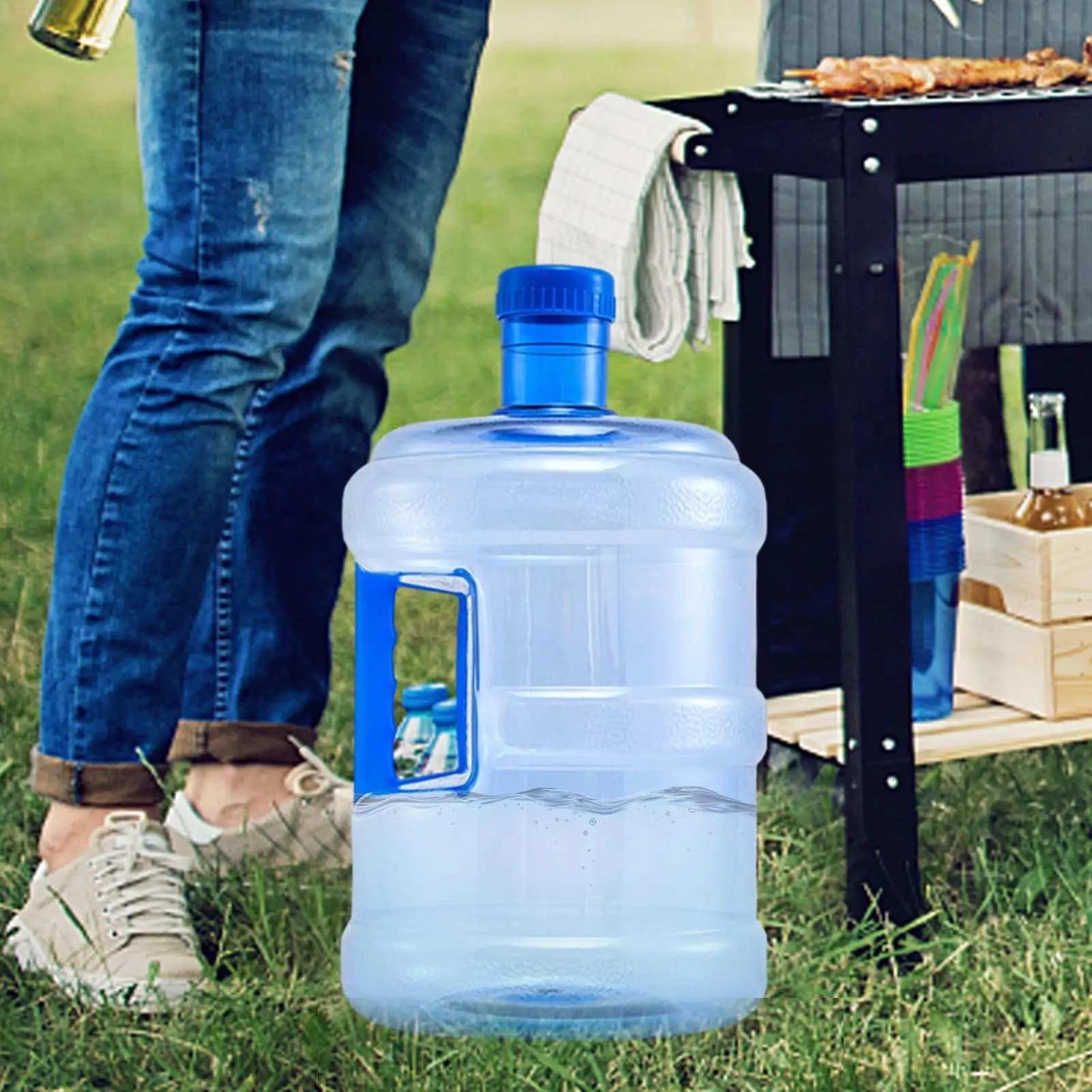 Serbatoi d'acqua per auto da 5/7,5 litri, contenitori per acqua potabile per uso alimentare con rubinetto, ideali per campeggio all'aperto