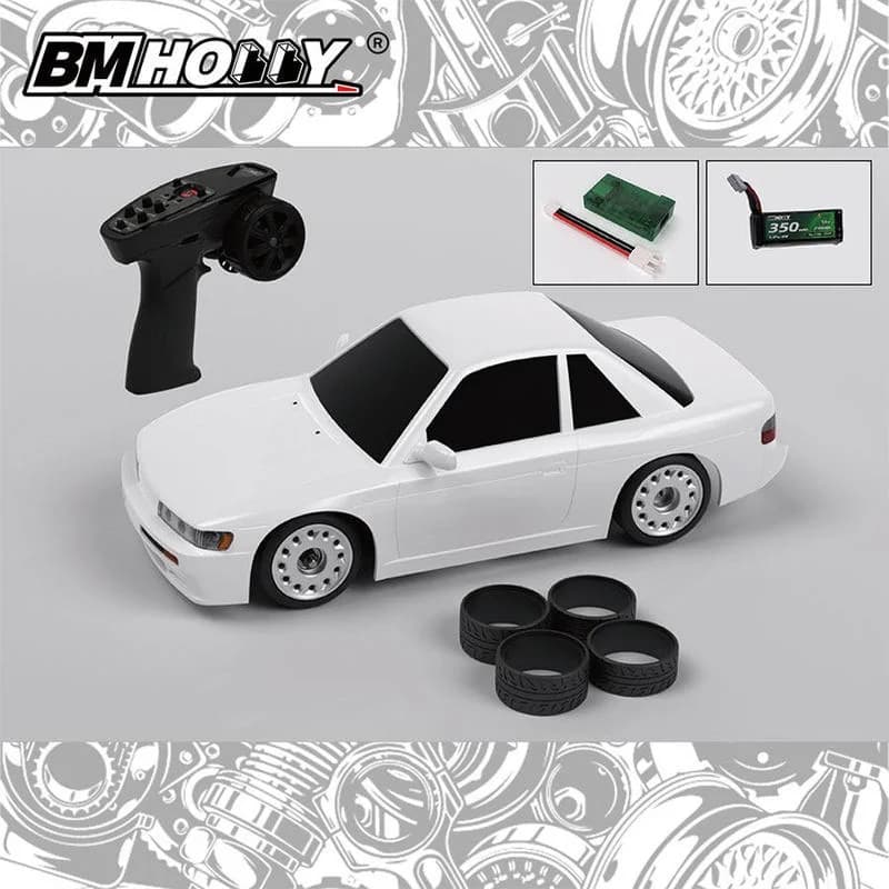 BMHOBBY RC Drift Racing Car BMRX FLD S13 FR Legends Collaboration 1/28 Scale Rear Wheel Drive Frame Model For Hobby Enthusiasts