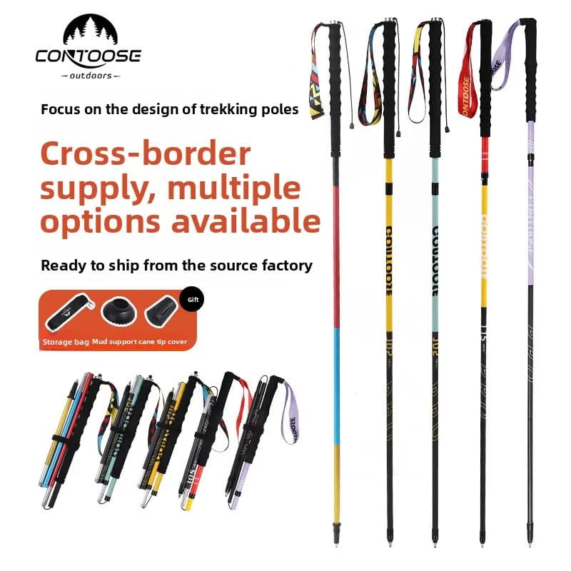 Hiking poles direct from factory, wholesale in stock, perfect for trail and trekking