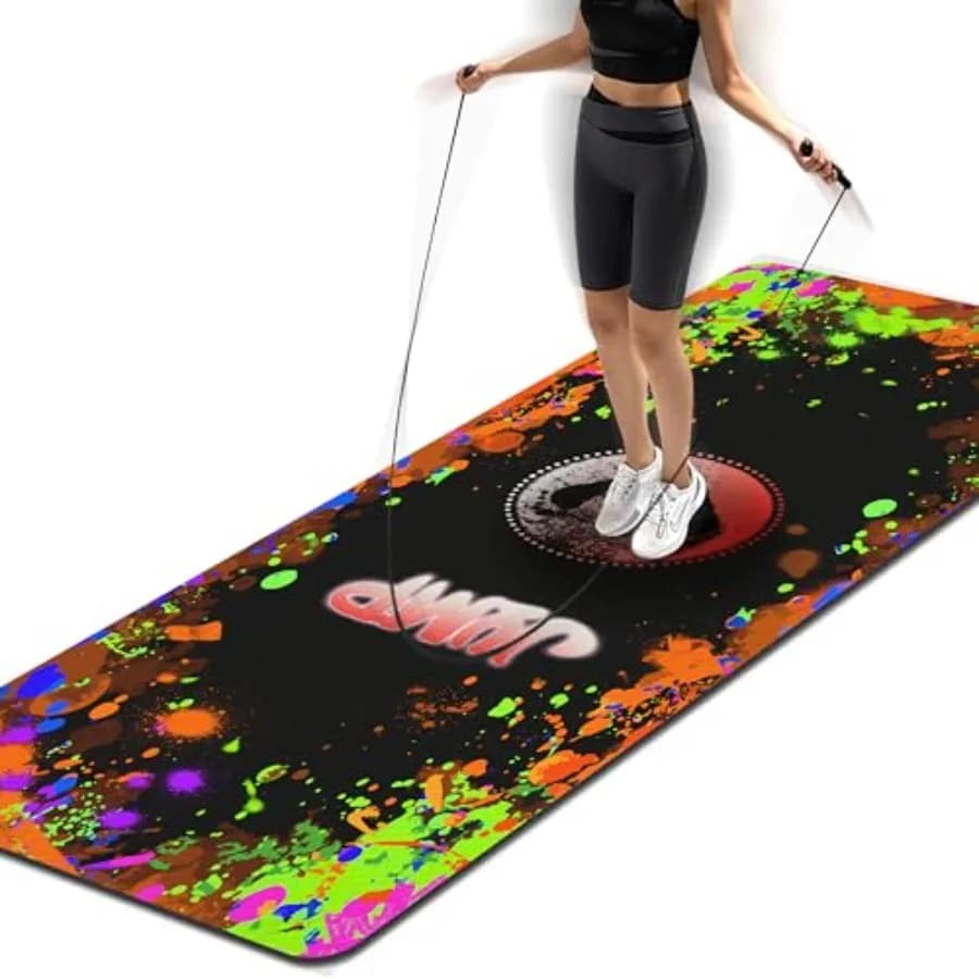 Large rubber shock absorber and anti slip pad, 63L x 24W x 0.24 thick, with diatomee mud layer for indoor and outdoor use