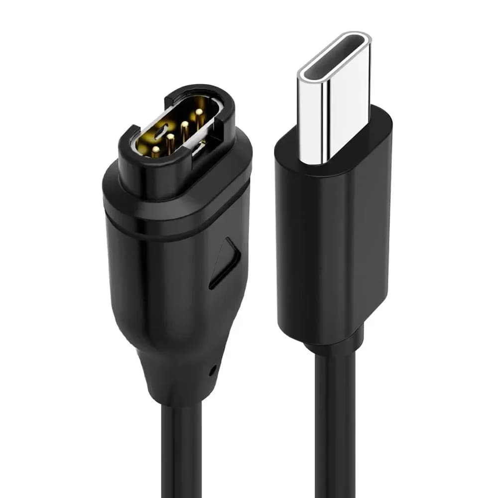 Caricabatterie di tipo C 2025 per Garmin Vivoactive 5 3 4 4S Cavo di ricarica per Venu 3 3S 2Plus 2 2S Cavo USB-C Fenix 5 6 7 7X 5X 6X 5S