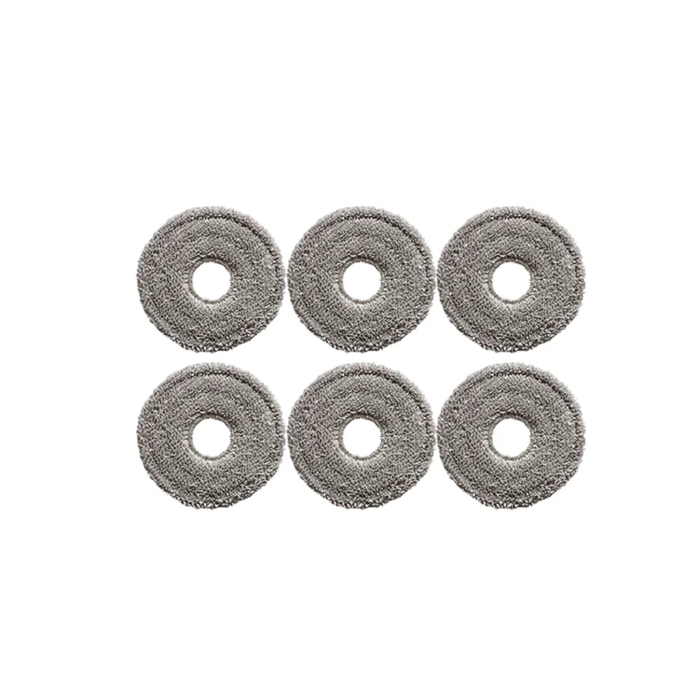Robot Vacuum Mop Pads for Dreame For Mova P60 - ReFor Movable Washable Cleaning Cloths Set Includes 6 8 and 10 Pieces