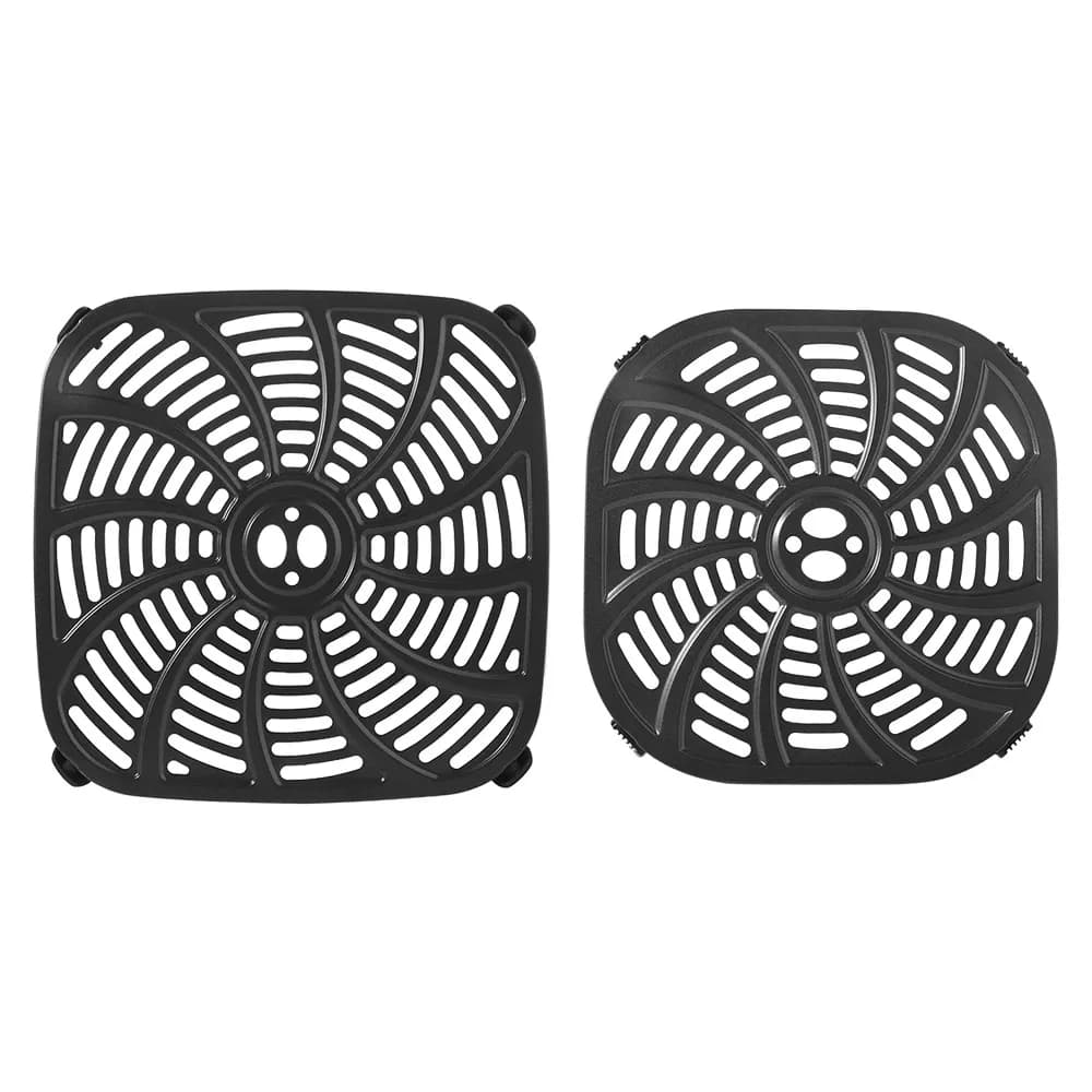Square Air Frying Machine Grill for Round Air Frying Machine Non-stick Air Frying Mat for Food Use No BPA Grid Accessories for Air Frying Machine