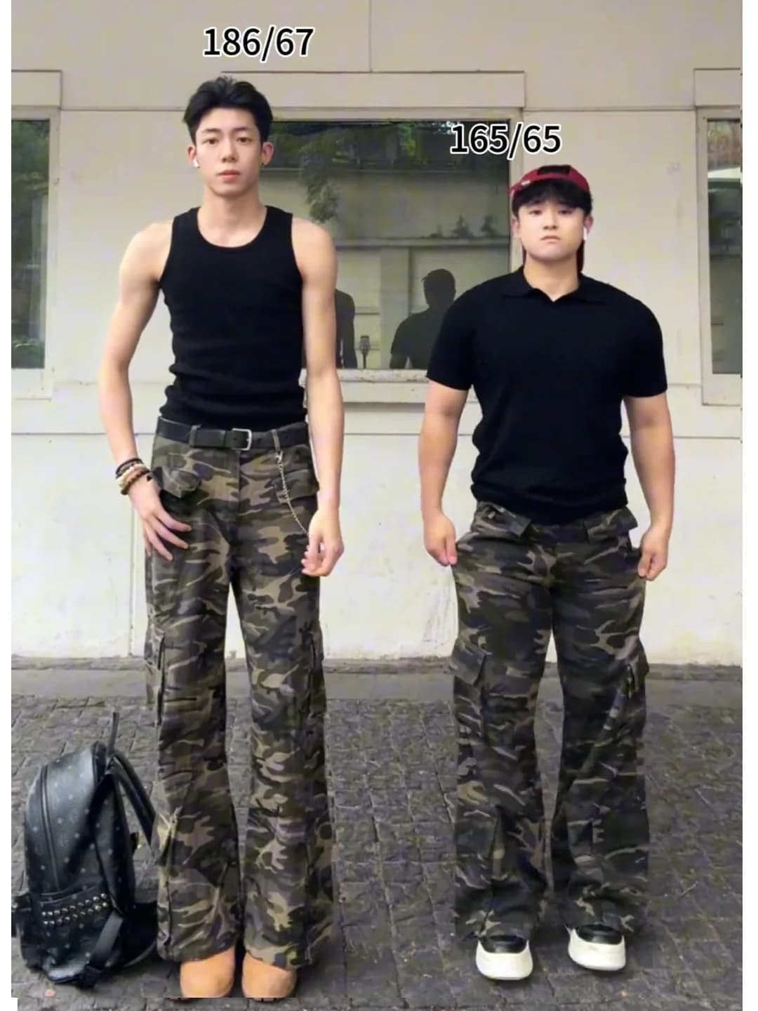 American High Street Camouflage Jeans Men's Summer Slim Straight Thin Workwear Pants Trousers Youthful Energy Style