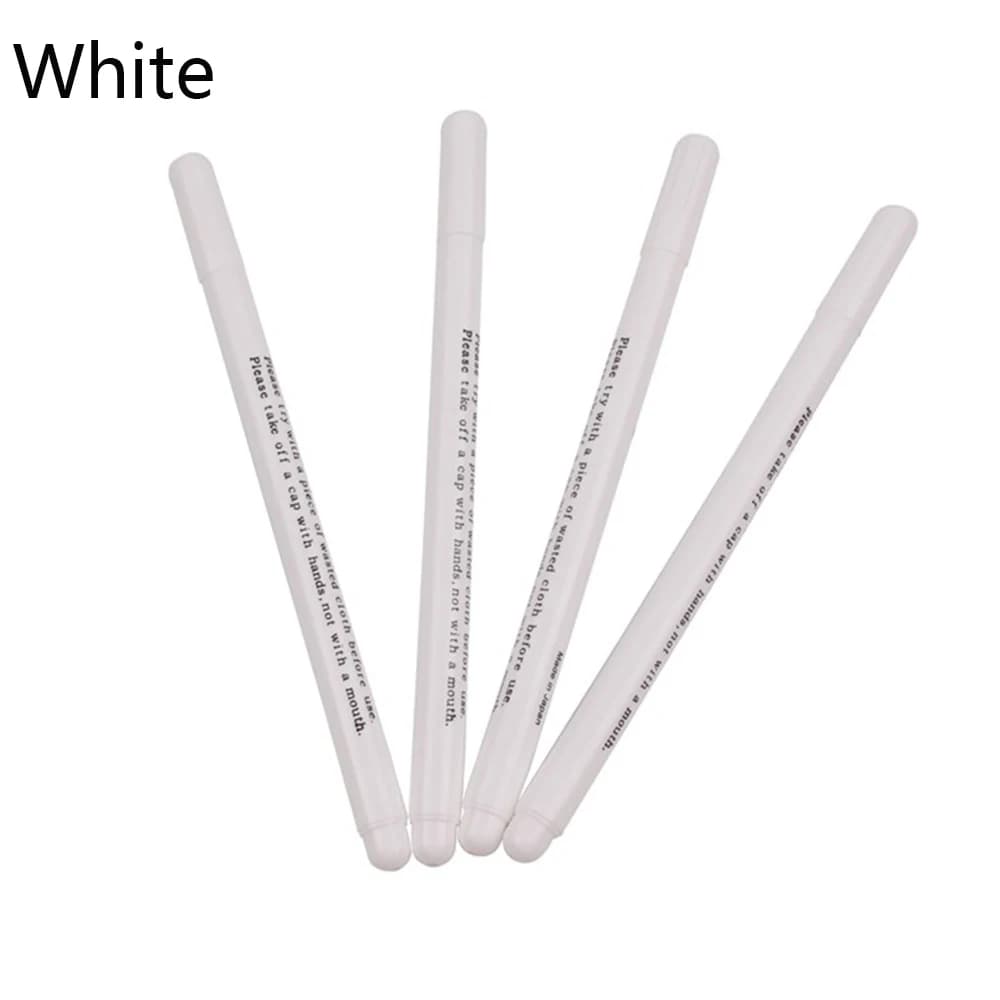 4 Pcs New Needlework Chalk Tool Cross Stitch Water Erasable Pens Sewing Accessories Fabric Markers Pencil
