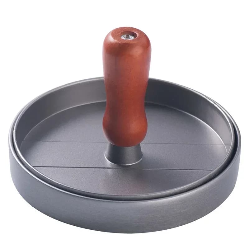 Per la cucina BBQ Grill Burger Press Antiaderente Hamburger Patty Maker con carta cerata Alluminio Burger Maker