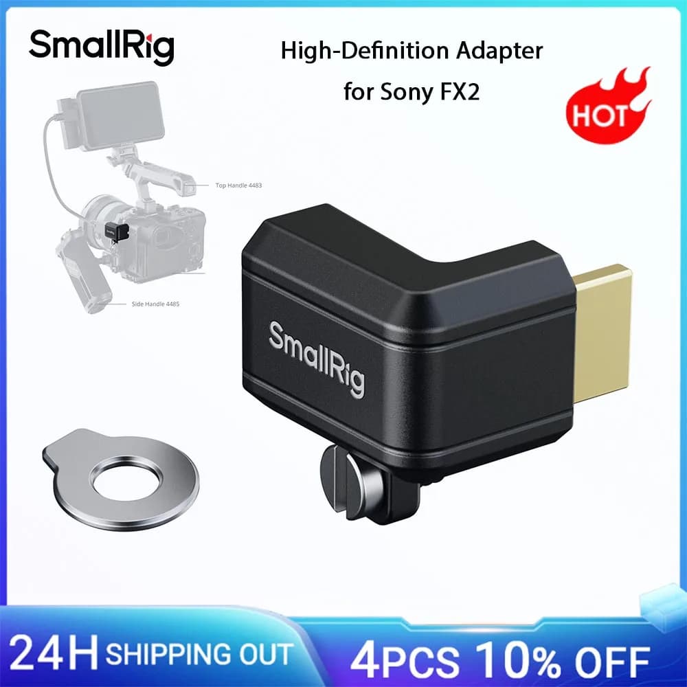 SmallRig FX2 High Definition Cable Adapter for HDMI for Sony FX2 Toolless installation for seamless vertical shooting -5593