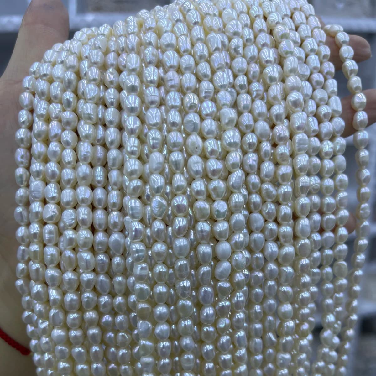 Perle Barocche Naturali d'Acqua Dolce Irregolari Semilavorate Sciolte per Creazione Gioielli Fai da Te Collane Bracciali Accessori