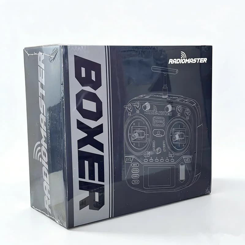 Radiocomando FPV RadioMaster BOXER con custodia - Gimbal Hall, 16 canali, Multi-Protocollo EdgeTX/ELRS/4-in-1, Radio 2.4GHz