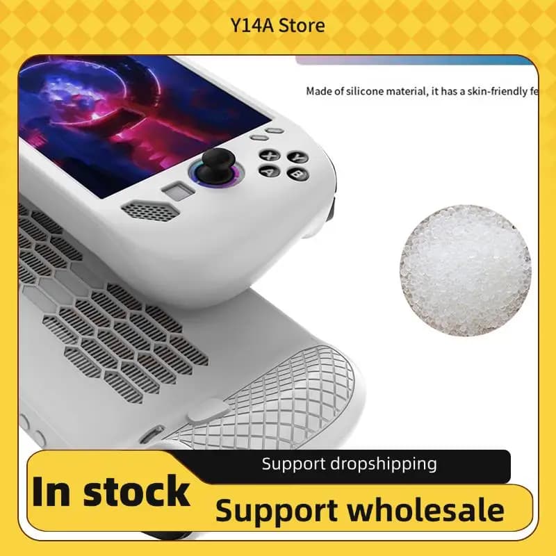 Y14A Per Lenovo Legion Go S Custodia protettiva in silicone Protezione antigraffio Custodia per console di gioco portatile Guscio antiurto