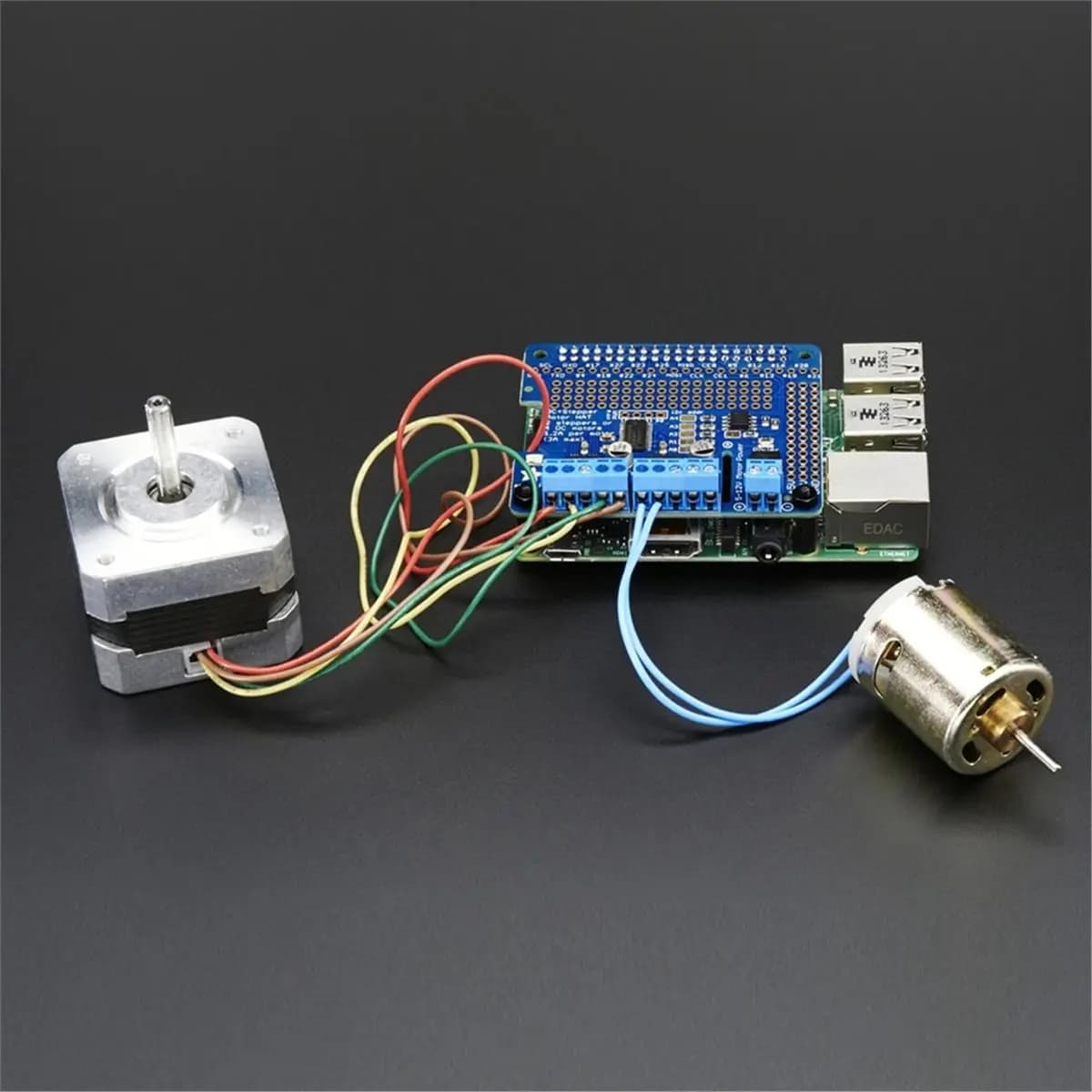 Big Discount Adafruit DC- & Stepper Motor/Schrittmotor HAT for Raspberry Pi, Mini Kit, 2348