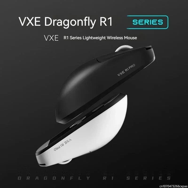 Vxe Dragonfly R1 Pro Paw3395 Nearlink Wireless Bluetooth Technology Low Delay Long-lasting Weight Reduction E-sports Game Mouse