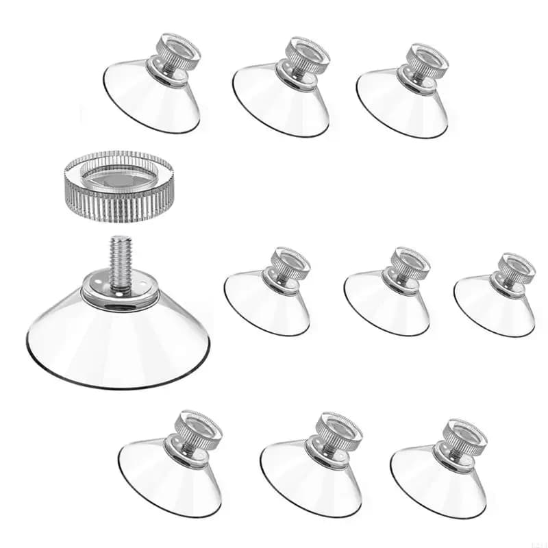 2025 Nuovi 4/10pcs VITE ASSEGGIO CAPPO CAPPIO GUNCI PLASTICHE Sostituzione per vetro